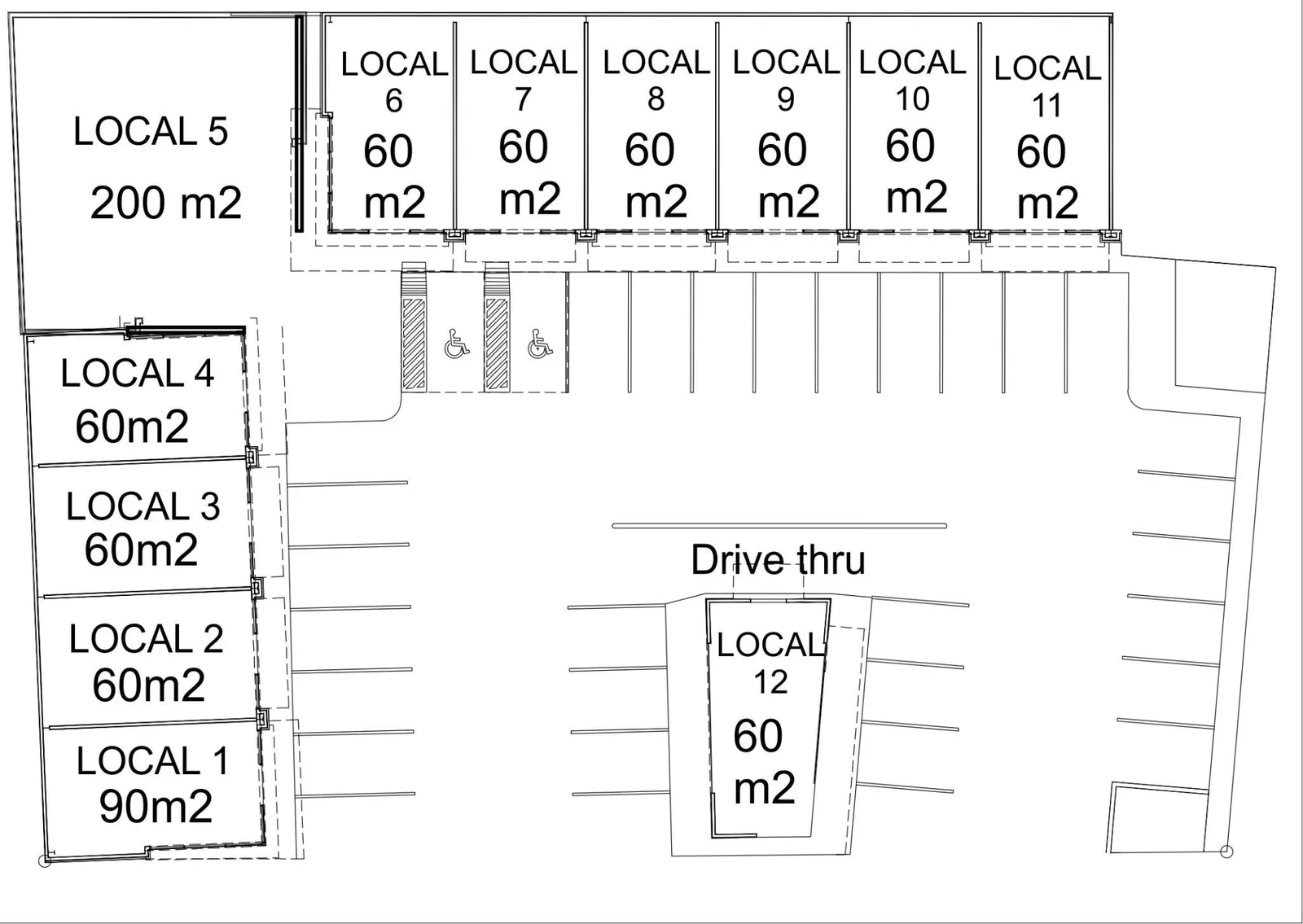 Plano de locales