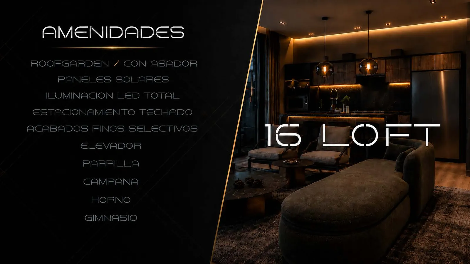 Interior de un loft